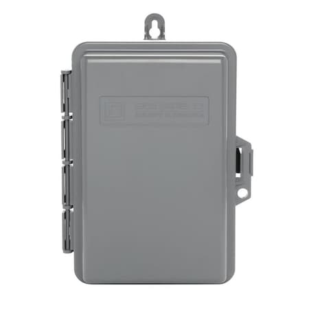 Tinkertools 6.54 x 4 in. 60A 120-240V 2 Space 4 Circuits Plug-on Neutral Main Lug Load Center TI2741418